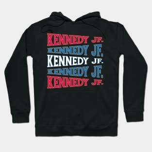 JFK NATIONAL TEXT ART USA KENNEDY Hoodie